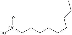 Decanoic acid-1-13C