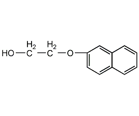 2-(2-萘氧基)乙醇结构式