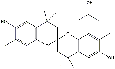 6,6'-Dihydroxy-4,4,4',4',7,7'-hexamethyl-2,2'-spirobichroman,2-Propanol Adduct