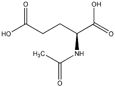 N-乙酰-L-谷氨酸结构式