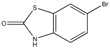 6-溴-2-苯并噻唑啉酮结构式