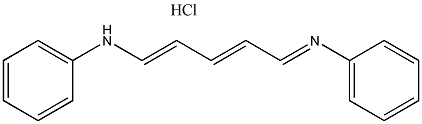 戊二烯醛缩二苯胺盐酸盐结构式