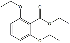 2,6-二乙氧基苯酸乙酯结构式