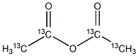 乙酸酐-13C4结构式