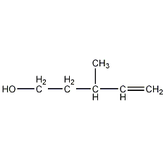 3-甲基-4-戊烯-1-醇结构式
