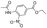 4-乙酰氨基-3-硝基苯甲酸乙酯结构式