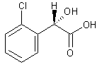 (S)-2-氯苦杏仁酸结构式