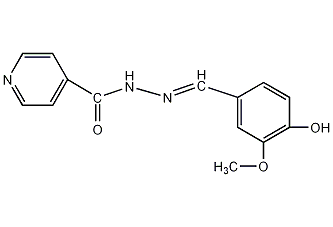 异烟腙结构式