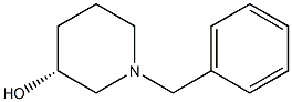 (R)-(−)-1-苯甲基-3-羟基哌啶结构式