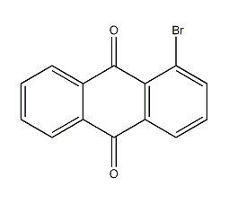 1-溴蒽醌结构式