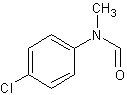 4'-氯-N-甲基甲酰苯胺结构式