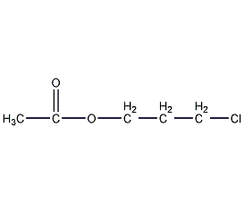 3-氯丙基乙酸酯结构式
