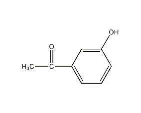 3'-羟基苯乙酮结构式