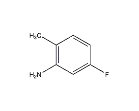 5-氟-2-甲基苯胺结构式