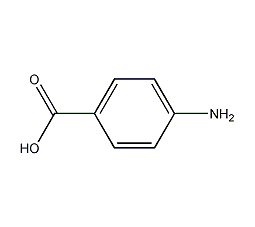 对氨基苯甲酸结构式