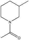 1-乙酰基-3-甲基哌啶结构式