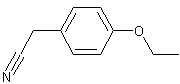 4-乙氧基苯乙腈结构式