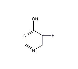 4-羟基-5-氟嘧啶结构式