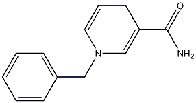 1-苯甲基-1,4-二氢烟酰胺结构式