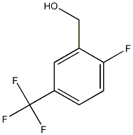 2-氟-5-(三氟甲基)苯甲醇结构式