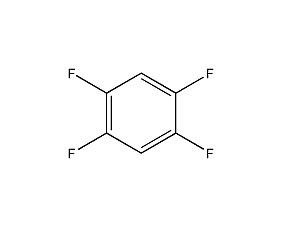 1,2,4,5-四氟苯结构式