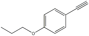 4-乙炔基苯丙醚结构式