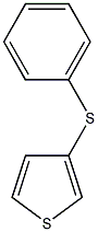 3-(苯基硫代)噻吩结构式
