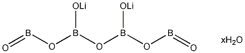四硼酸锂水合物结构式