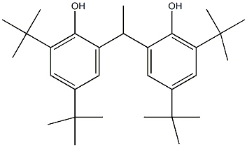 2,2'-亚乙基-二(4,6-二-叔-丁基苯酚)结构式