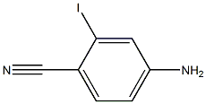 4-氨基-3-碘苯甲腈结构式