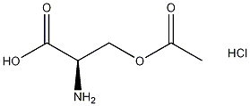 乙酰丝氨酸盐酸盐结构式