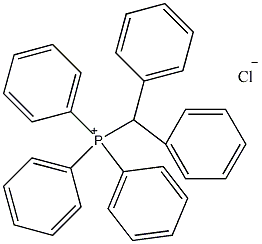 二苯甲基三苯膦氯化物结构式
