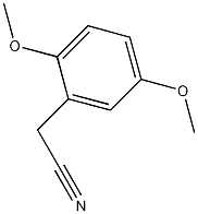 2,5-二甲氧基苯乙腈结构式