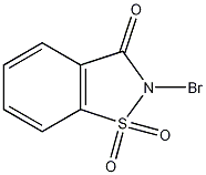 N-溴邻磺酰苯酰亚胺结构式