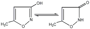 3-羟基-5-甲基异唑结构式