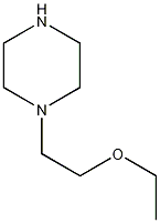 1-(2-乙氧基乙基)哌嗪结构式