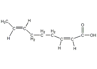 (E,Z)-2,7-壬二烯酸结构式