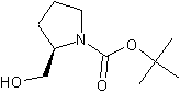 N-Boc-D-脯胺醇结构式