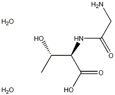 甘氨酰-D-苏氨酸二水结构式