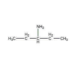 3-氨基戊烷结构式