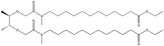 钙离子载体I结构式