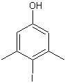 3,5-二甲基-4-碘苯酚结构式