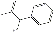 2-甲基-1-苯基-2-丙烯-1-醇结构式