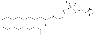 油酸氧乙基磷酰胆碱结构式