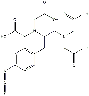 1-(4-Isothiocyanatobenzyl)ethylenediamine-N,N,N',N'-tetraacetic acid