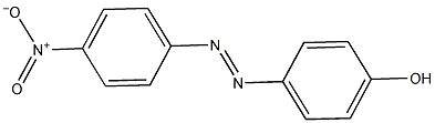 4-羟基-4'-硝基偶氮苯结构式