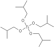 钛酸四异丁酯结构式