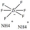 六氟锆酸铵结构式