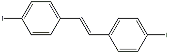 4,4'-二碘代-反-1,2-二苯乙烯结构式