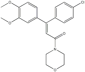 烯酰吗啉结构式